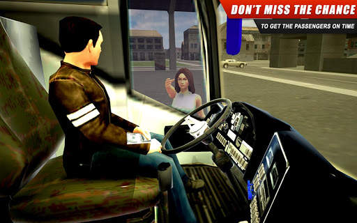 Taxi Bus Driving - Passenger Coach Driver 2019 screenshot 12