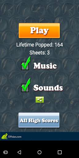 Popping Wrap Game screenshot 1