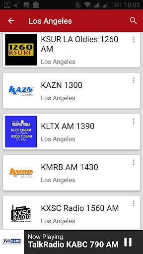 Los Angeles Radio Stations screenshot 6