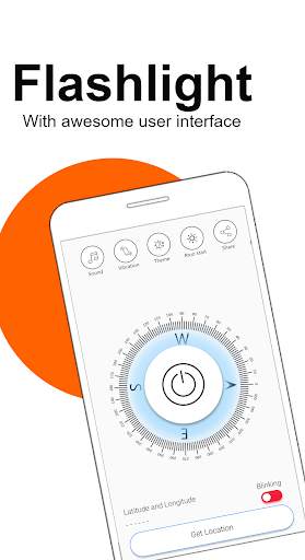GPS Location Tracker-flashlight-compass: FlashTrip screenshot 3