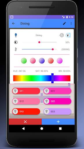 MyHue App and QuickSettings Tiles for Philips Hue screenshot 6