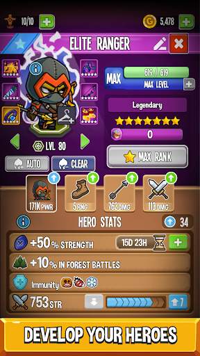 Five Heroes: The King's War screenshot 4