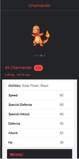 PokeDexy - Pokedex for Pokémon screenshot 1