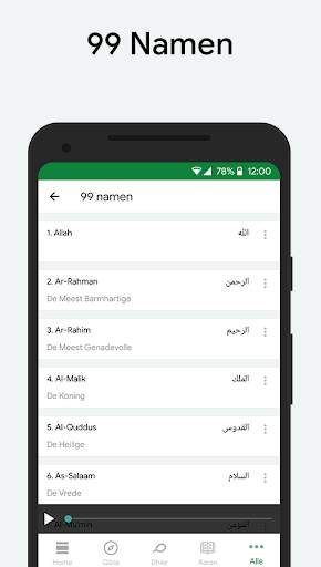 Muslim: Gebedstijden, Qibla screenshot 5