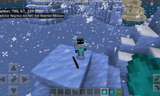 frost diamond skins minecraft screenshot 1