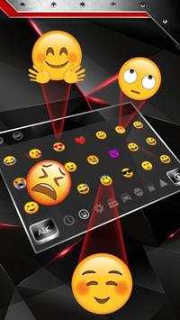 Red Black Metal Business Keyboard screenshot 3