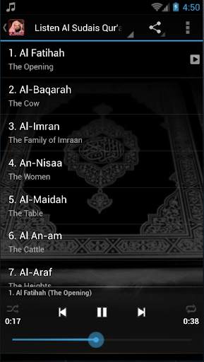 Al-Sudais Al-Quran MP3 Offline screenshot 1