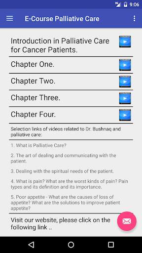 Dr Bushnaq Palliative Course screenshot 4