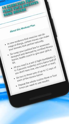 Breast Workout Plan - Firm And Lift Your Chest screenshot 3
