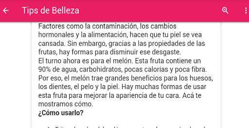 Tips De Belleza screenshot 5