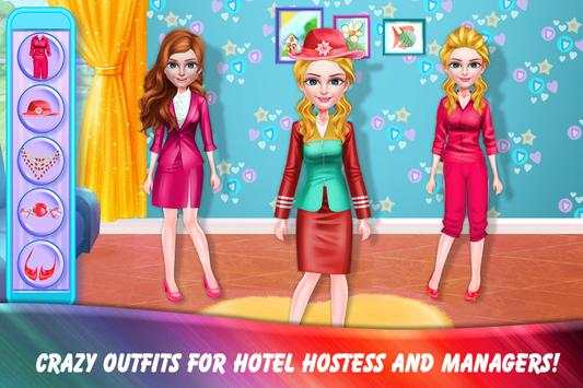 Girls Hotel Room Cleaning Hostess Game screenshot 7