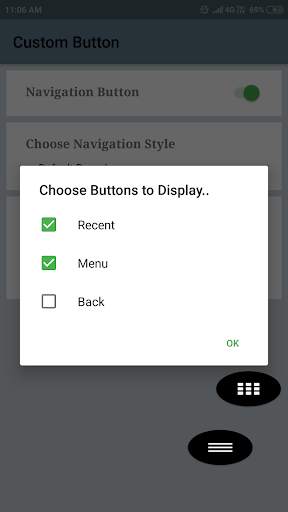 Custom Button - soft keys for Home Back Buttons screenshot 2