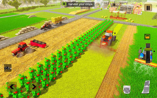 Real Tractor Farming 2019 Simulator screenshot 1