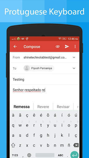 Portuguese Keyboard and Translator screenshot 21