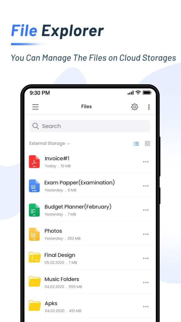 My Files screenshot 2