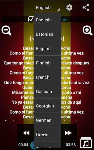 Learn Spanish with Music screenshot 5