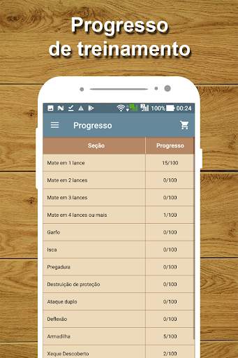 Treinador de xadrez Lite screenshot 4