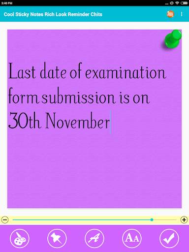 Cool Sticky Notes Rich notepad Text Reminder Chits 13 تصوير الشاشة