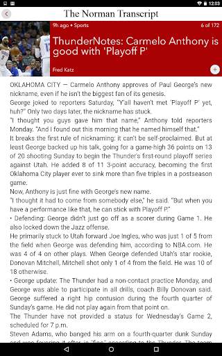 The Norman Transcript screenshot 10