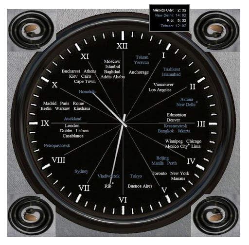 12-hour world clock screenshot 8