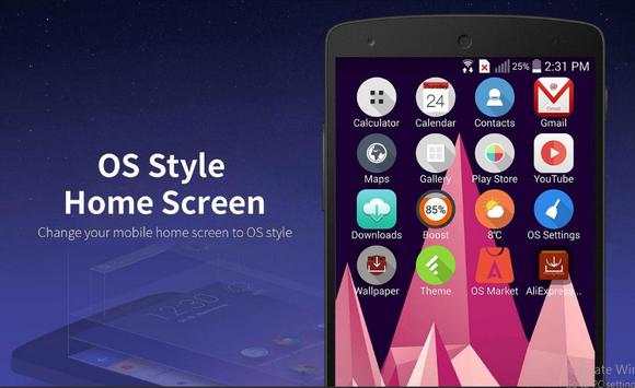 Launcher for Phone 7 & Plus screenshot 1