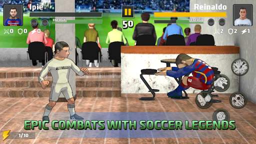 ฟุตบอล 2019 - เกมต่อสู้ฟรี screenshot 4