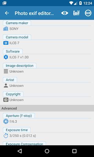 Photo Exif Editor Pro - Metadata Editor 5 تصوير الشاشة