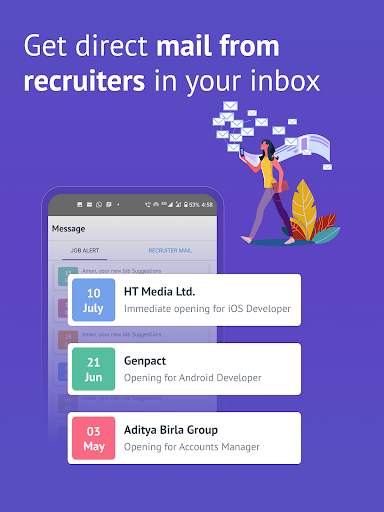 Shine.com Job Search App screenshot 10