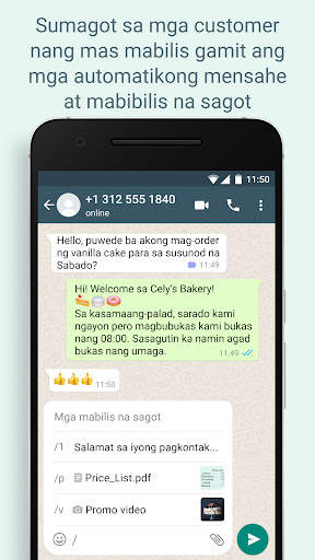 WhatsApp Business screenshot 2