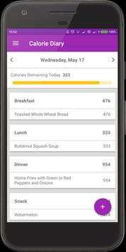 FitMate Calorie Counter screenshot 1