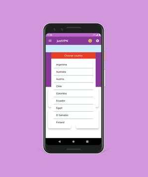 justVPN - Free VPN screenshot 3