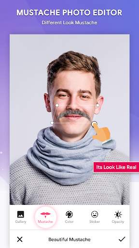 Mustache Photo Editor screenshot 3