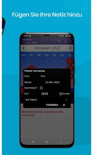 Kalender Deutschland mit Feiertagen 2021 screenshot 5