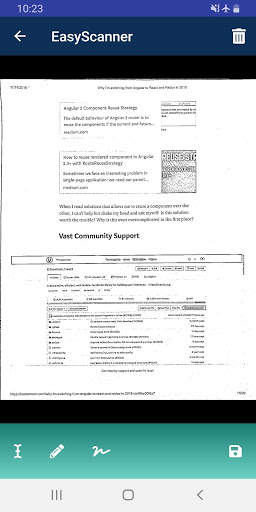 Mobile Easy Scanner - OCR - Crop - Edit - PDF screenshot 3