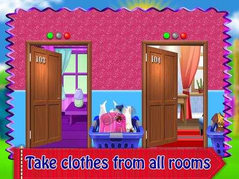 Hotel Room Cleaning Clothes - Girls Games screenshot 2