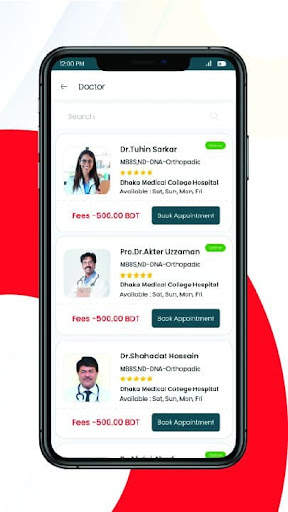 Sebaghar: Online Doctor Video Consultation App BD screenshot 2