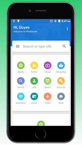 WhatSocial- all social media apps in one app MSM screenshot 2