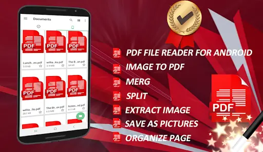 pdf file reader for android - pdf reader free screenshot 1