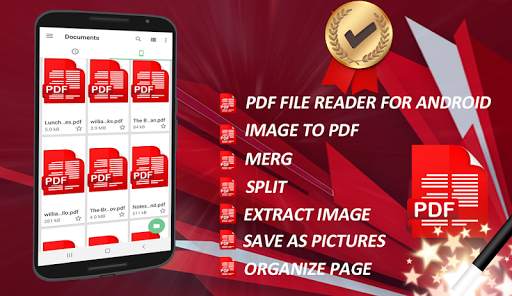 pdf file reader for android - pdf reader free screenshot 1