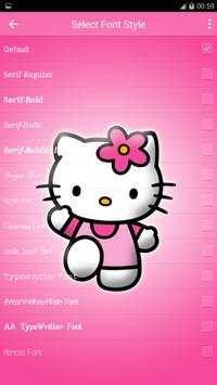 Cute Pink Kitty Cat Keyboard screenshot 6