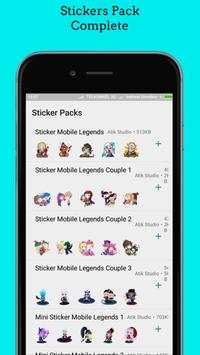 WAStickerApps - Mobile Legends Sticker for WA screenshot 1