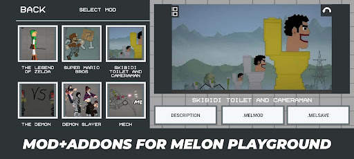 MelMod : Mod For Melon 4 تصوير الشاشة