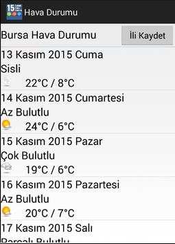 Weather in Turkey screenshot 6