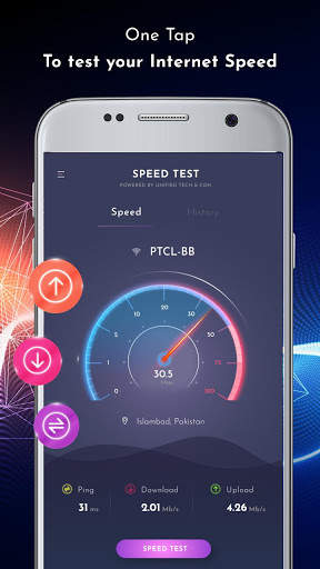 Unified Internet Speed Test- Wifi Speed Test screenshot 1