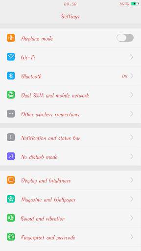 Pink Font for Oppo - Font with color style 1 تصوير الشاشة