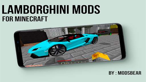 Lamborghini Mods For MCPE - Car Mods for MCPE screenshot 4