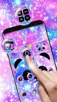 Unicorn Panda Galaxy Theme screenshot 2