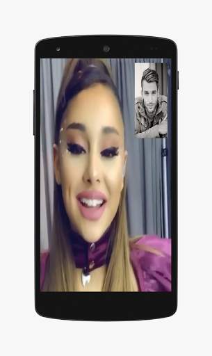 Ariana Grande Fake Call Video - Chat Simulation 📞 screenshot 1