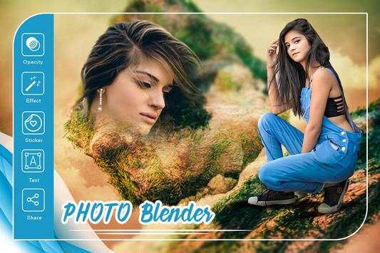 Multiple Photo Blender Collage 4 تصوير الشاشة