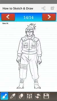 how to draw Naruto screenshot 2